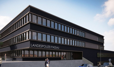 Baustart am Polizeiämtergebäude